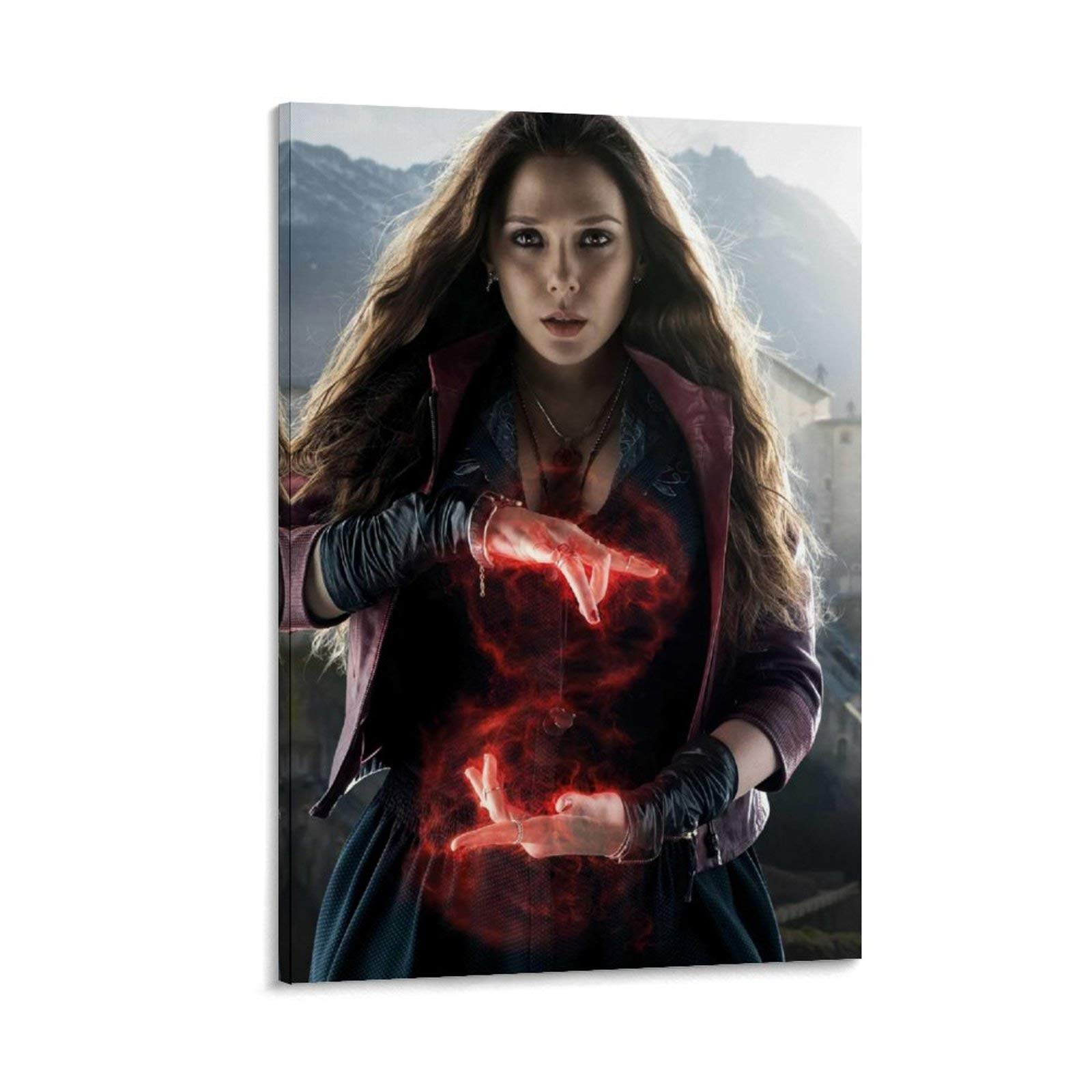 DRAGON VINES WandaVision Wanda Maximoff Scarlet Witch Elizabeth Olsen Poster Canvas Painting Art Pri