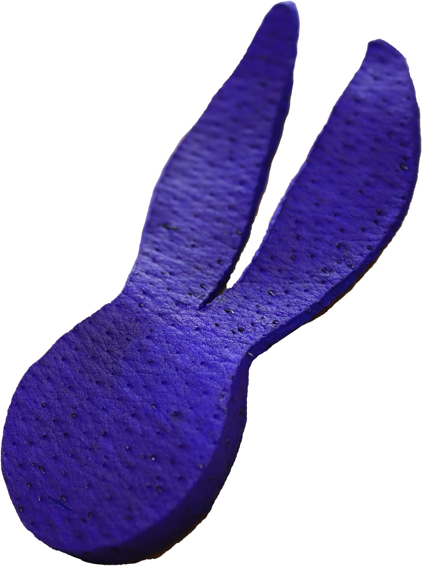 Uncle Josh Bait Big Daddy Pork Frogs - 2 Pack - Blue - 4 x 1.25 Inches - Bass Fishing Bait