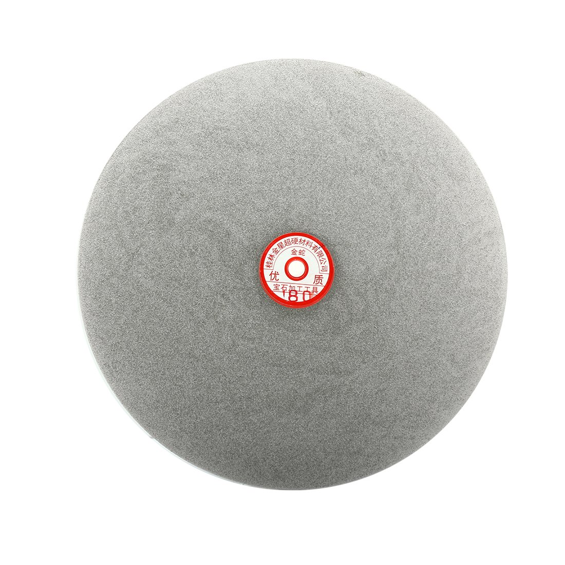 sourcingmap 300mm 12-inch Grit 180 Diamond Coated Flat Lap Disk Wheel Grinding Sanding Disc