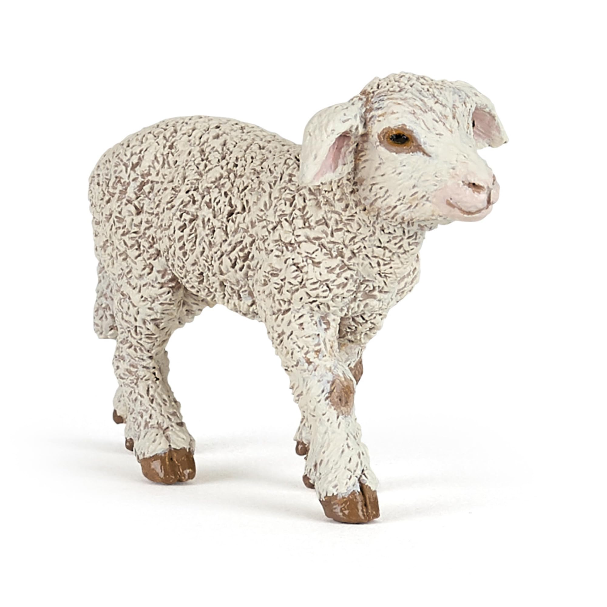 Papo - Realistic Merino Lamb Figure - Ages 3+ - Farm Life Collection - Educational Play Young Animals - Gift Idea Toy for Girls and Boys