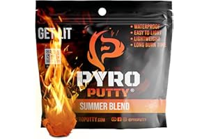 Phone Skope Pyro Putty: Waterproof Survival Fire Starter for Emergency Preparedness, Fire Starters for Campfires - Survival Gear and Supplies