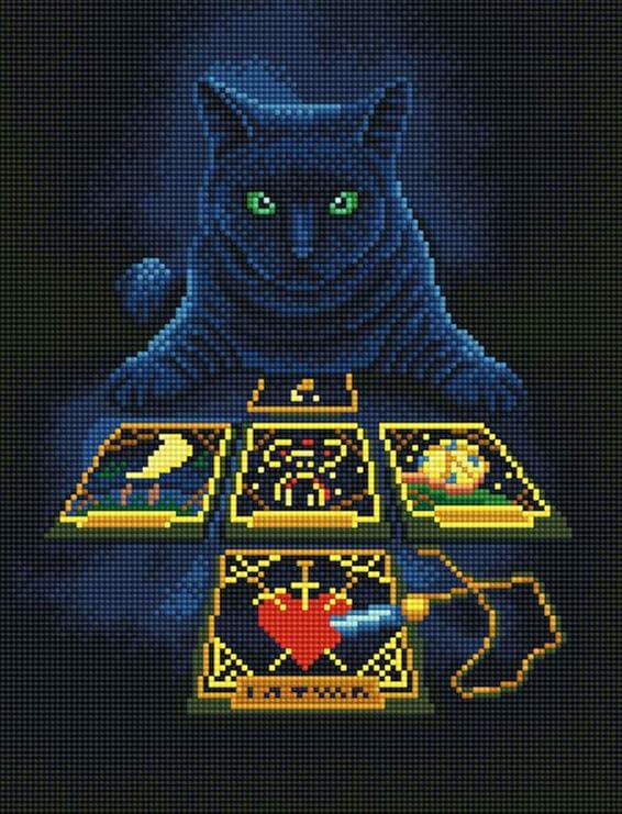 Download 5d Diamond Painting Kits Full Christmas Gift Diy Cross Stitch Pattern Crystal Rhinestone Embroidery Kits Arts Craft Wall Sticker 16x20 Witchs Black Cat Mosaic Making Arts Crafts Sewing PSD Mockup Templates