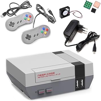 KIT RETRO GAMING NES PARA RASPBERRY PI: Amazon.es: Electrónica