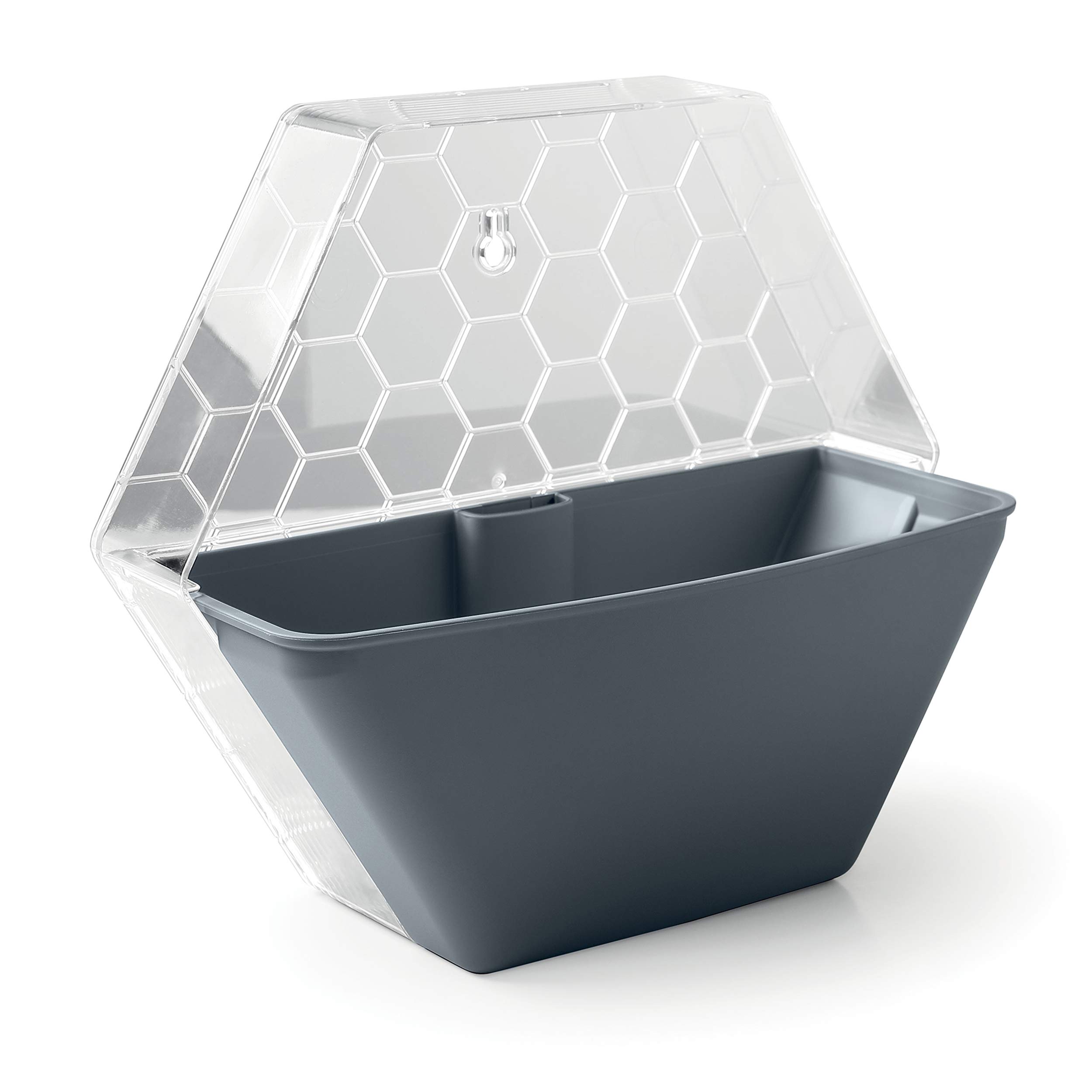 G.F. GF Garden MODO Wall, Table Pot, Dark Grey