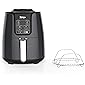 Ninja AF101 Air Fryer, 4 Qt, Black/gray
