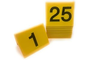 Valchemist Evidence Markers Crime Scene Tents 1-25 Crime Scene Numbers
