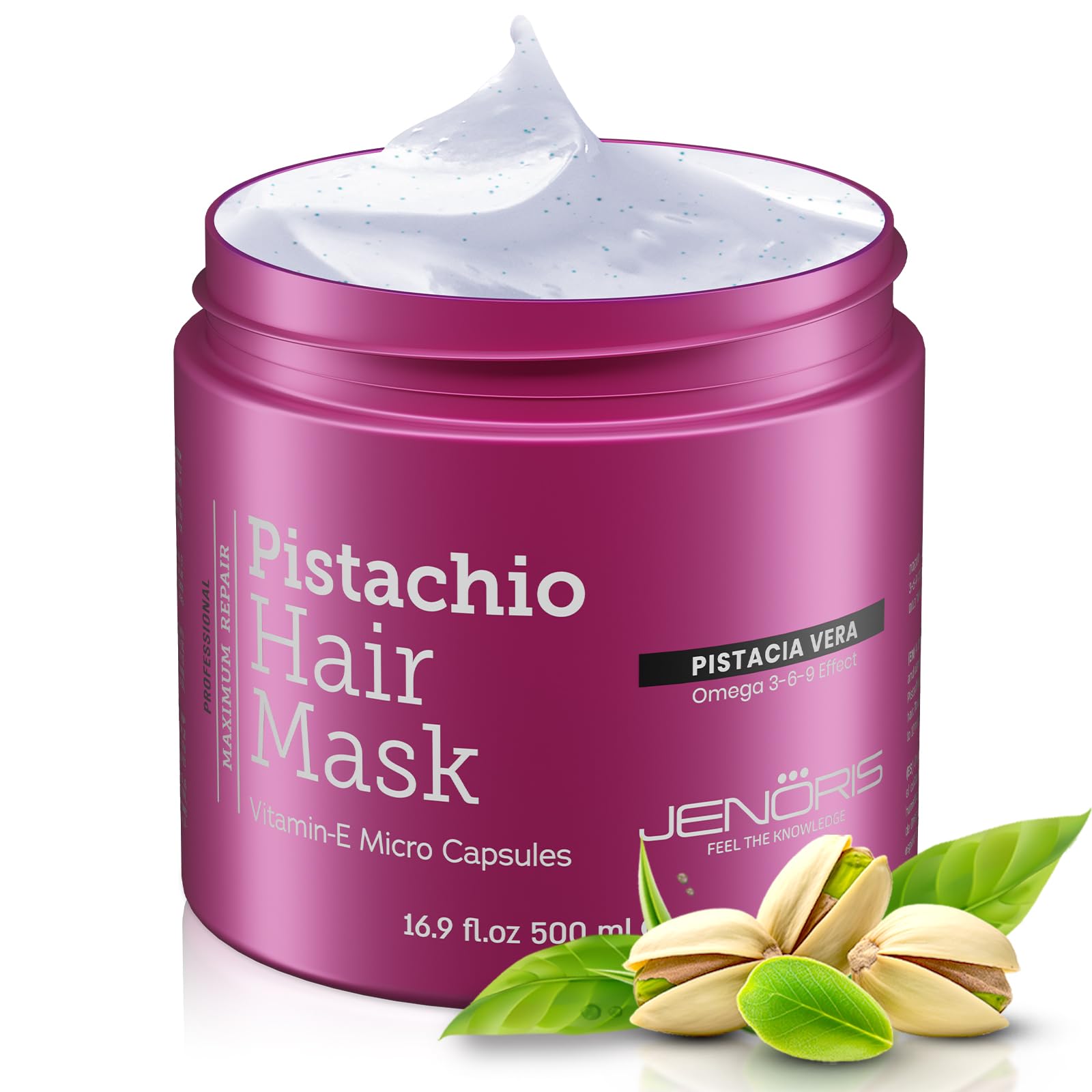 Jenoris Pistachio and Borage Oil Professional Pistachio Hair Mask