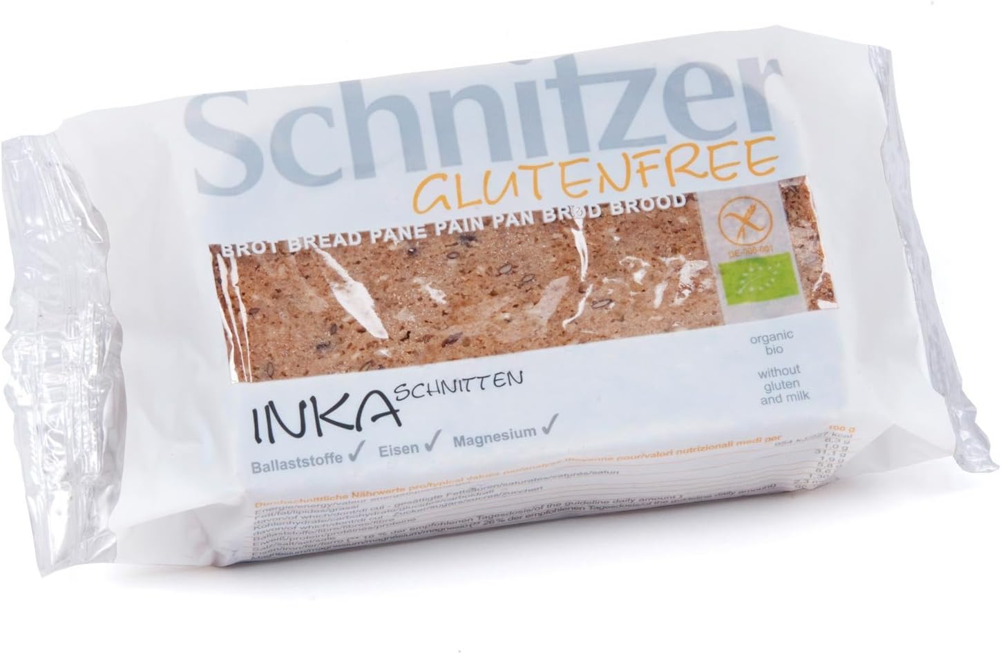 Bio Inka-Brot mit Amaranth 6 x 250g