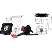 Blendtec 46 oz Mini WildSide+ and 37 oz Twister Bundle - Blender Jars Compatible with Blendtec Blenders