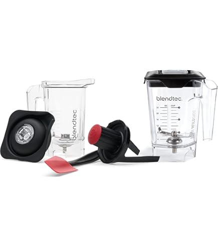 Blendtec 37 oz Twister Jar - Blender Jar Set for Shakes, Smoothies
