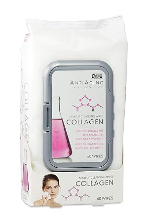 collagen makeup cleansing wipes