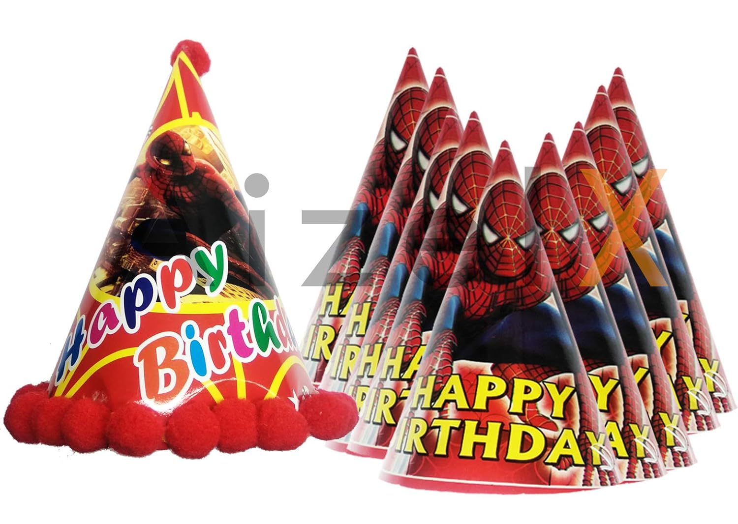 spiderman birthday hat