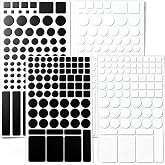 Dopkiut 4 Sheets Light Blocking Stickers,351 Pack Universal Multi-Scene Blackout Tape for Electronics TV/Laptop/Camera LEDs,99% Blocking with Non-Residue Adhesive Black