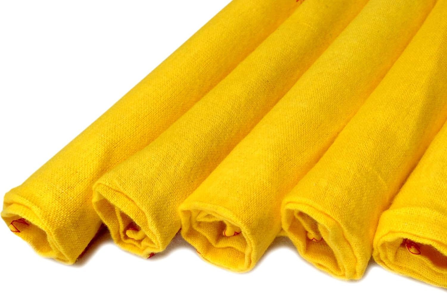 COTON MODE® Large 100 Cotton Yellow Dusters Household Cleaning