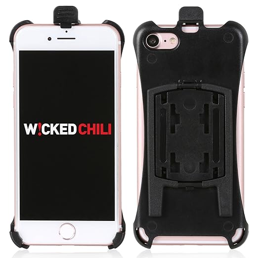 Wicked Chili Halteschale für Apple iPhone 8/7 (4,7 Zoll) für KFZ Scheibenhalterung oder Fahrrad Halterung etc. (passgenau, Ma