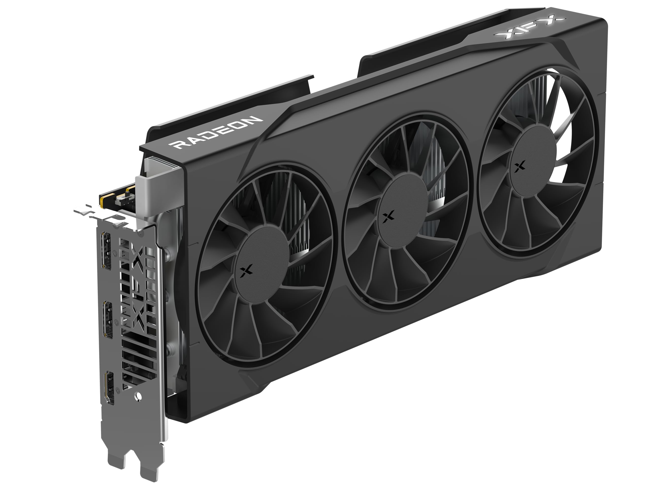 XFX Swift AMD Radeon RX 9060 XT OC Triple Fan Gaming Edition with 16GB GDDR6 HDMI 2xDP, AMD RDNA 4 RX 9060XT RX-96TS316BA