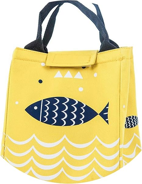 Amazon Co Jp スクエアトートバッグお弁当バッグメンズ布バッグボウルバッグストライプの朝食便利な学生バッグ箱入り 林中西ペースト ホーム キッチン