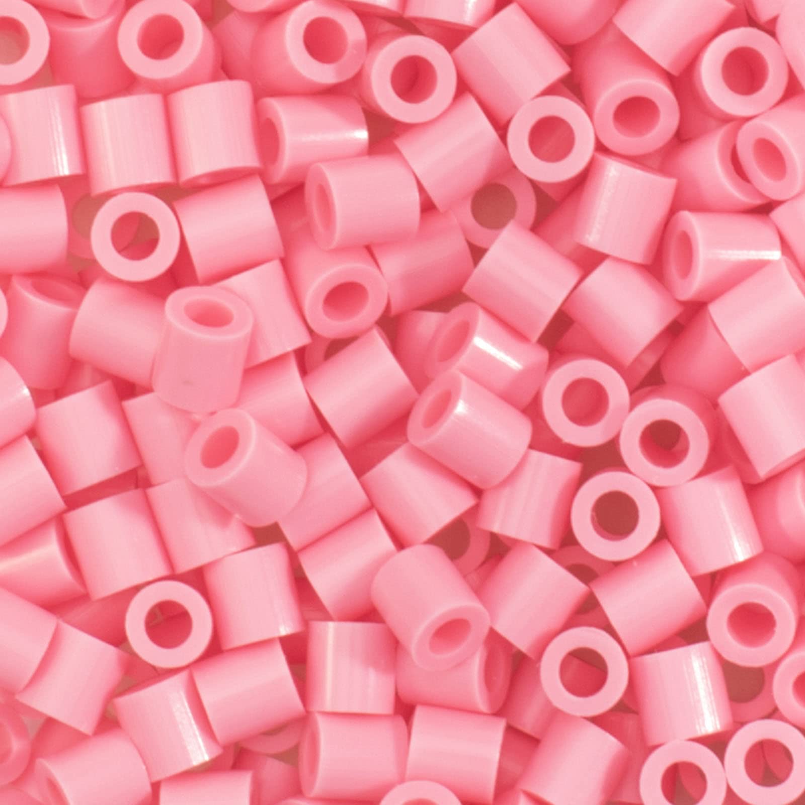 Vaessen Creative Fuse Beads, Pink, Set of 1100 Pieces for DIY Crafts with Kids, Making Jewelry, Homemade Decorations and Other Crafty Ideas, 5mm