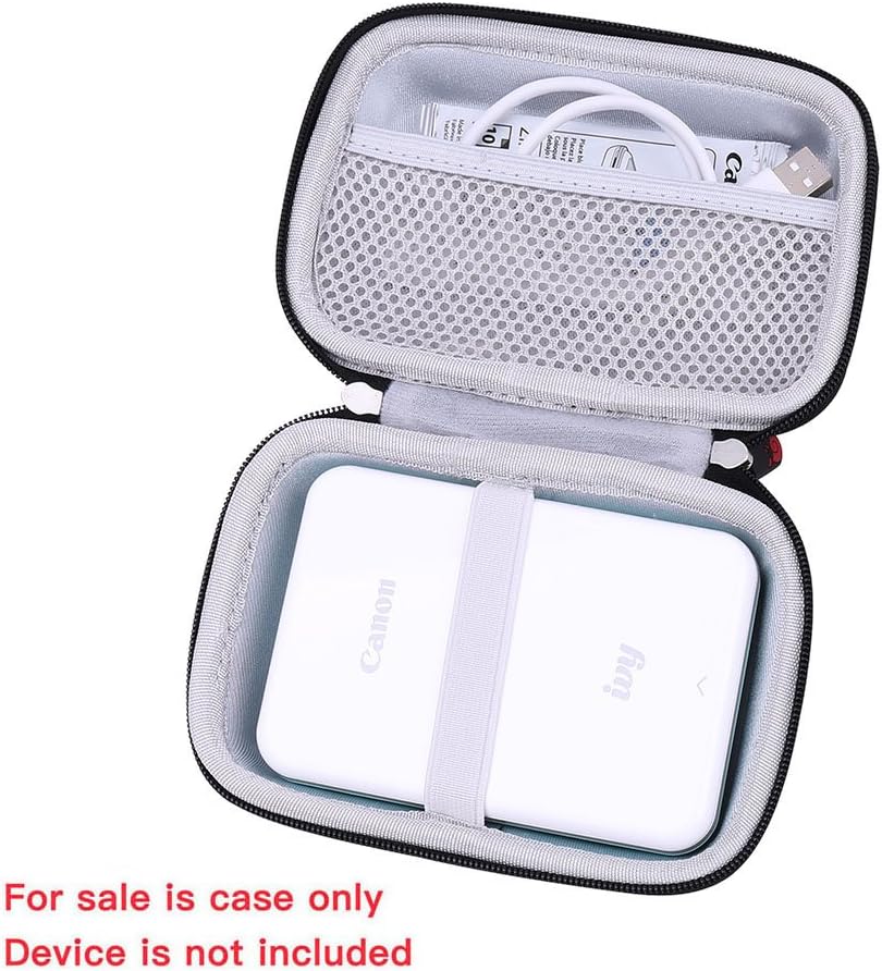 Hard Eva Travel Case for Canon Zoemini Photo Printer by Hermitshell (Rose Gold), 14.3*7.9*4.3 - Image 4