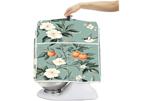 BVBOX Mixer Dust Cover for 6-8 Qt Stand Mixer, Cloth Cover with 2 Storage Pockets for Stand Mixer Protective Covers Large for 6-8 Quart Mixer
