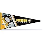 Rico Industries NHL Hockey 12" x 30" Felt Wall Décor Pennant - Great for Home/Bed Room/Man Cave Décor