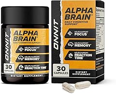 ONNIT Labs Alpha Brain, 30 CT