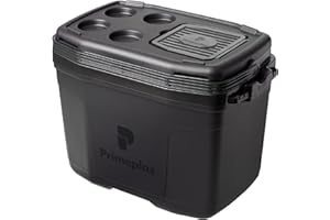 Caixa Térmica Grande 32 Litros Max 360 Primeplas 45 Latas Cor Preto