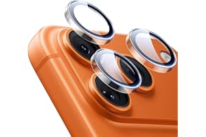 ESR Camera Lens Protector for iPhone 17 Pro Max/17 Pro/16 Pro Max/16 Pro/15 Pro Max, Ultra-tough HD Individual Lens Protector