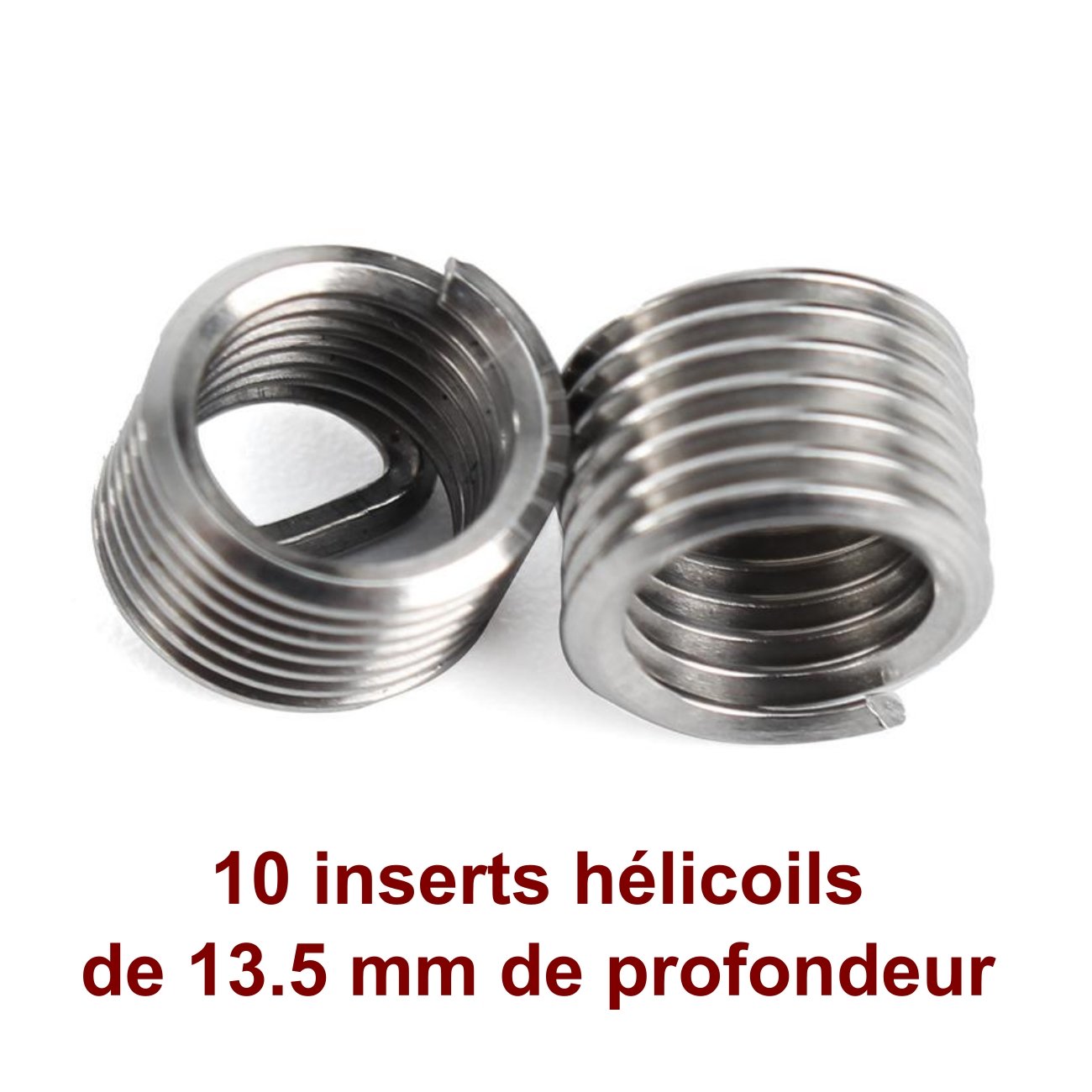 Inserti Filettati M10x1,5 In Acciaio Inox 304 &ndash; Kit Riparazione Filettature