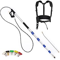 LOVHO 4000 psi Commercial Grade Telescoping Spray Wand for Pressure Washers