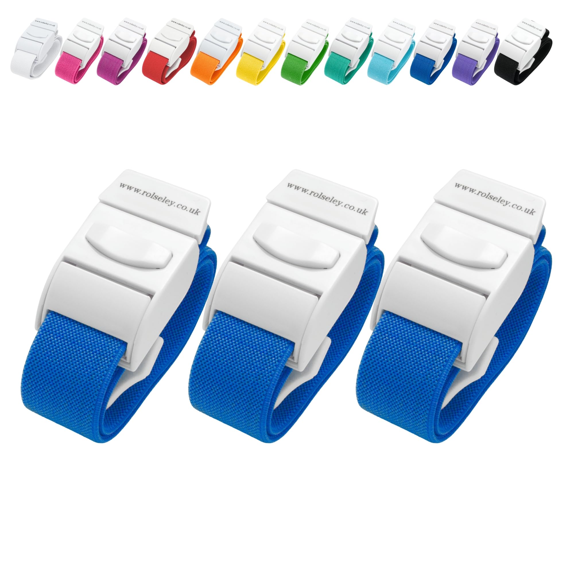 Pack of 3 Quick Release Medical Tourniquets (PINK)