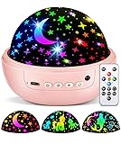 COOLNIGHT Unicorn Night Light for Kids, 3 Films