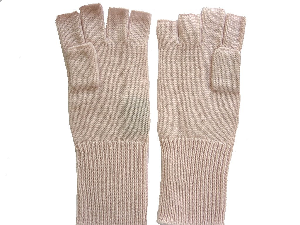 Amazon.com: Black Pure 100% Cashmere Fingerless Half