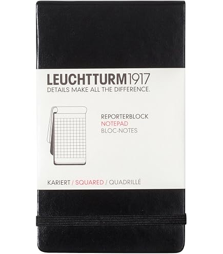 Amazon.com : LEUCHTTURM1917 - Pocket Notepad A6-184 Plain Micro