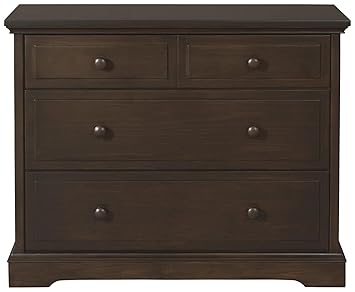 brown baby dresser