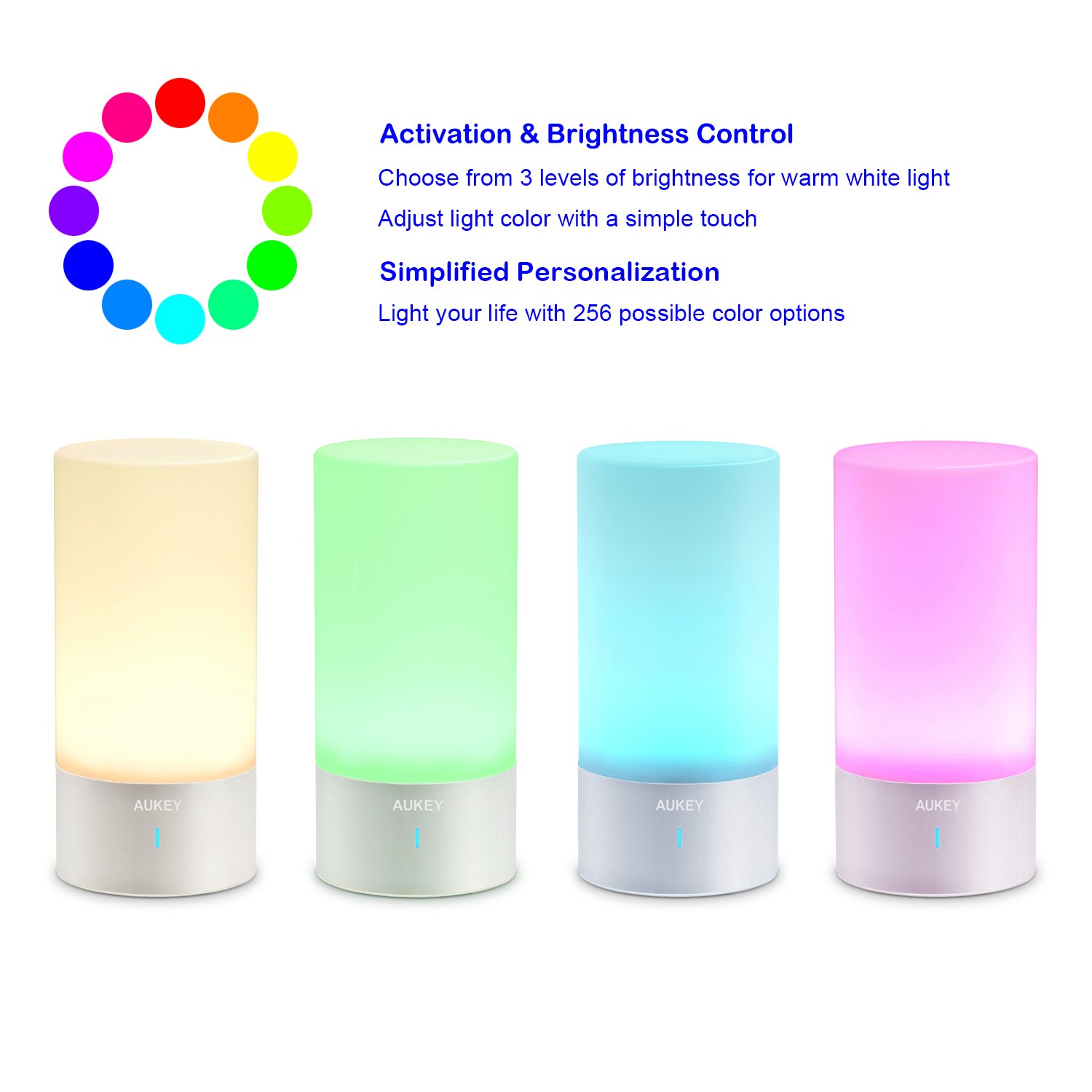 Lampada LED Multicolore Aukey 