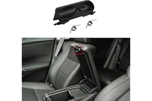 Rebvugr Center Console Latch, Car Center Console Armrest Lid Latch, Center Console Lid Lock with Same Spring as Original, 834