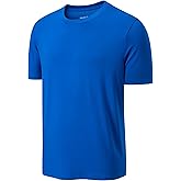 Big & Tall Men's Bamboo Viscose Cooling Undershirt, Instant Cool Tshirt for Hot Sleepers & Night Sweats (Chest: 40"-68")