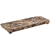 Uttermost 18224 Marble Crest - Tray-1.38 Inches Tall and 18.88 Inches Wide