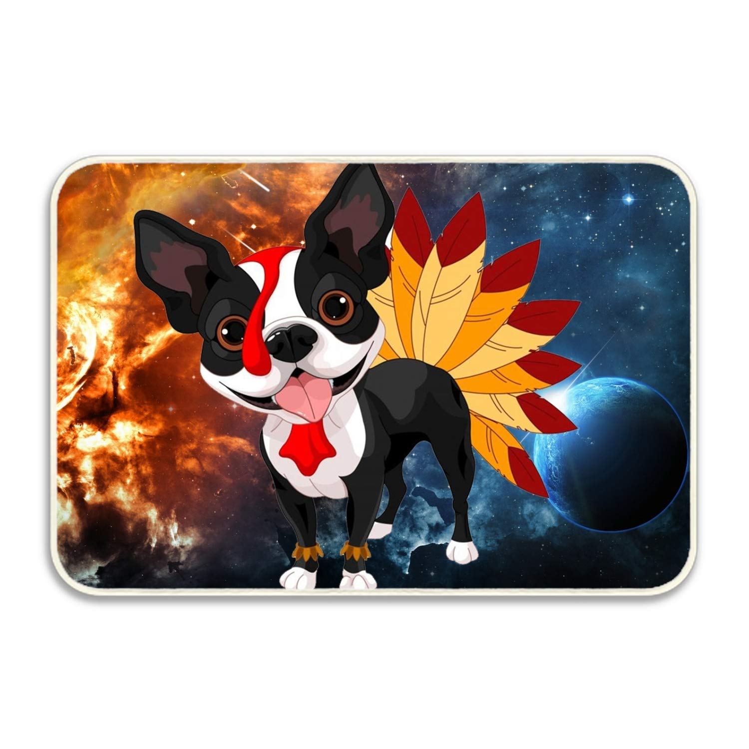 Amazon Com Kahf Custom Boston Terrier Doormat Door Welcome
