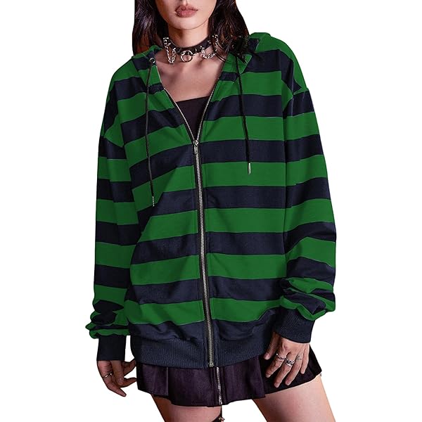 CANDY STRIPPER　E.T. LAYERED HOODIE Cyber Fairy Grunge Hoodie, Fashion Women's Spider Hot