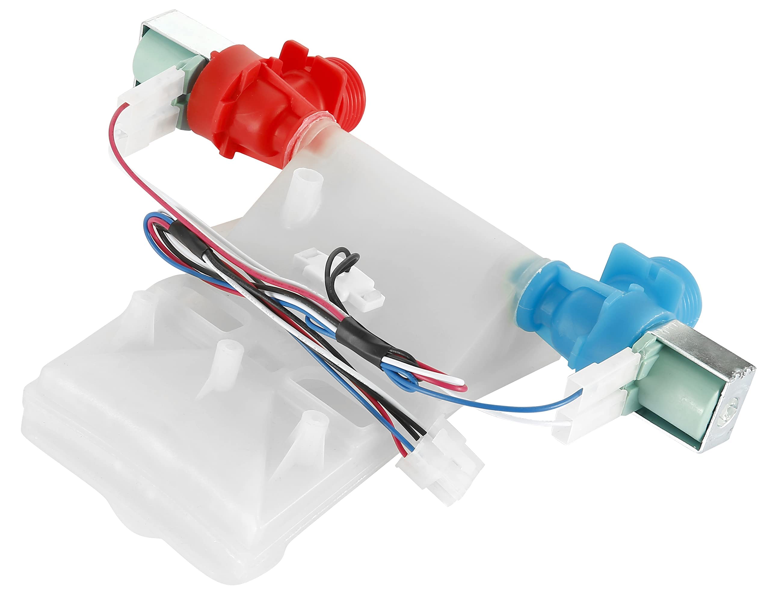Photo 1 of W11210459 WTW5000DW1 WTW4816FW2 Washer Washing Water Inlet Valve Fit for Whirl-pool May-tag Ken-more ama-na, cro-sley Replaces AP6329217, W10701459, W10838319, W10869799, W11025984, W11038711