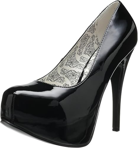 pleaser wide width heels
