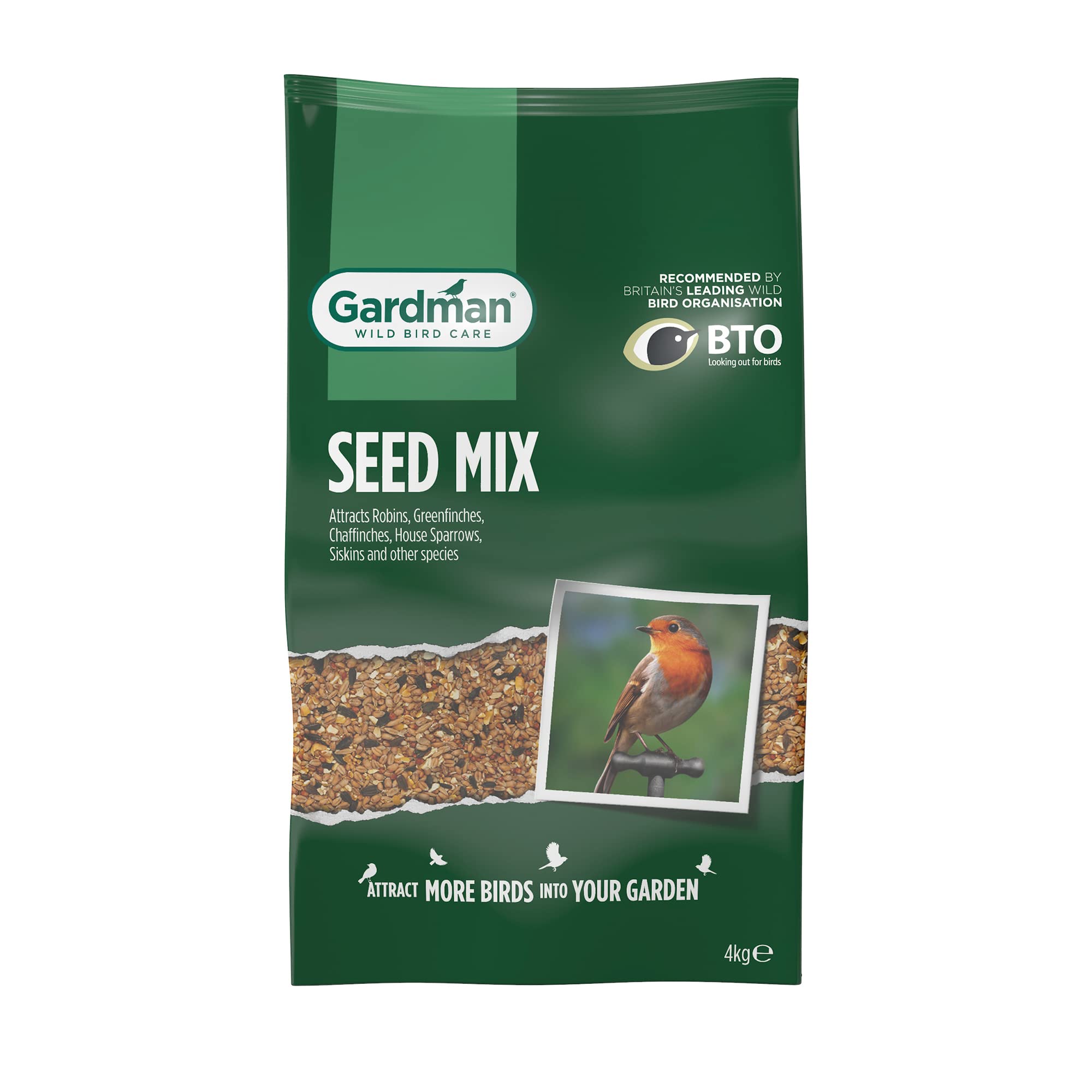 Gardman Seed Mix for Wild Birds, 4 kg