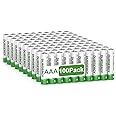 DURNERGY AAA Batteries 100 Pack, 10 Years Shelf Life, Triple AAA Batteries 1200mAh for Remote Control, Piles AAA, LR03 Alkaline