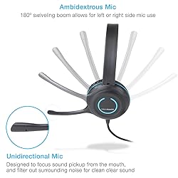 Cyber Acoustics (80 Pack) 3.5mm Stereo Headset with