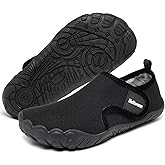 Heiiwarm Kids Winter Slippers Cozy Soft Warm Non Slip Fleece House Lightweight Indoor Slippers for Girls Boys