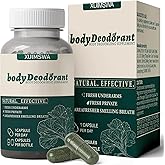 TQIUH Body Deodorizing Supplement, Body Deodorant Supplement,Bodys Deodorant Capsules,90 Capsules (1pcs)