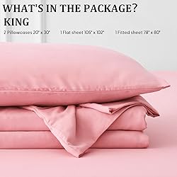 Soft Cooling King Sheet Set - Luxury Bed Sheets for