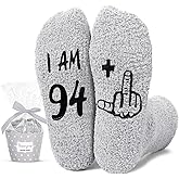 HAPPYPOP Birthday Socks Ideas for Men - Gifts for 90 95 Year Olds, Great for 100th Birthday